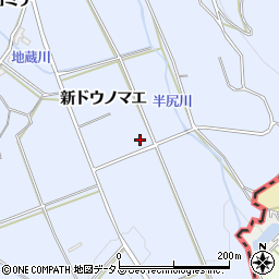 愛知県豊橋市雲谷町新ドウノマエ周辺の地図