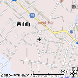 静岡県浜松市中央区西山町906周辺の地図