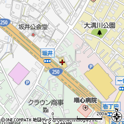 兵庫日産加古川南店周辺の地図