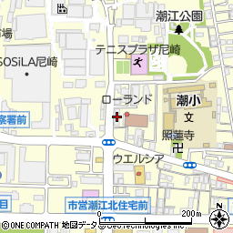 日本スピンドル製造社員寮ユープラザ周辺の地図