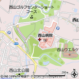 静岡県浜松市中央区西山町497周辺の地図