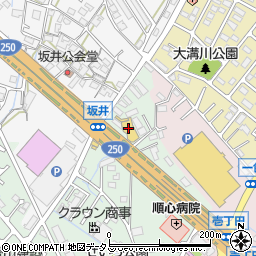 兵庫県加古川市別府町別府894-1周辺の地図