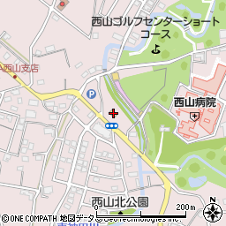静岡県浜松市中央区西山町580周辺の地図
