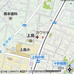 静岡県浜松市中央区十軒町19周辺の地図
