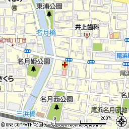 株式会社スーパーオオジ　尾浜店周辺の地図