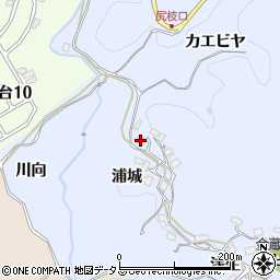 京都府木津川市加茂町尻枝浦城46-1周辺の地図