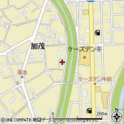 静岡県菊川市加茂3852周辺の地図