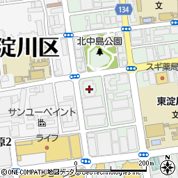 ボシュロム・ジャパン株式会社大阪営業所周辺の地図