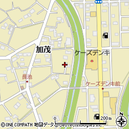 静岡県菊川市加茂3851周辺の地図