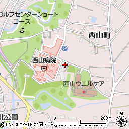 静岡県浜松市中央区西山町518周辺の地図