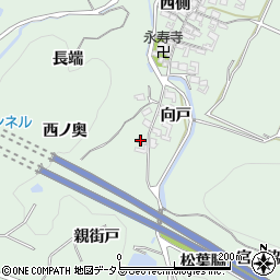 愛知県美浜町（知多郡）豊丘（親街戸）周辺の地図