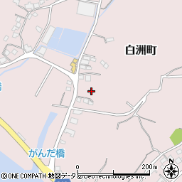 静岡県浜松市中央区白洲町3348周辺の地図