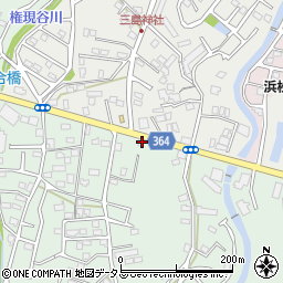 静岡県浜松市中央区和合町163周辺の地図