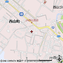静岡県浜松市中央区西山町911周辺の地図