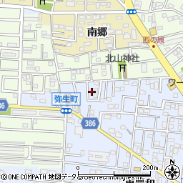 愛知県豊橋市弥生町東豊和5周辺の地図
