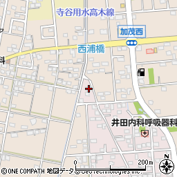 静岡県磐田市上新屋5周辺の地図
