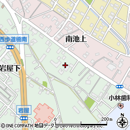 愛知県豊橋市岩屋町岩屋下20-2周辺の地図