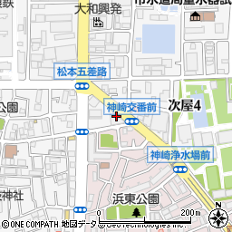 ＥＮＥＯＳ　Ｄｒ．Ｄｒｉｖｅ神崎橋店周辺の地図