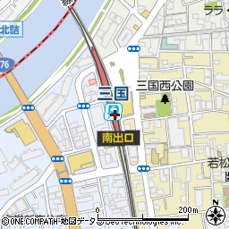 キコーナ　阪急三国店周辺の地図