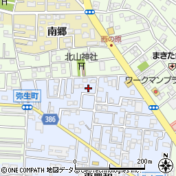 愛知県豊橋市弥生町東豊和10周辺の地図