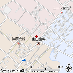 静岡県浜松市中央区西山町2481周辺の地図