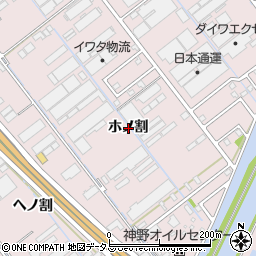 愛知県豊橋市神野新田町ホノ割周辺の地図