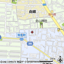 愛知県豊橋市弥生町東豊和6周辺の地図