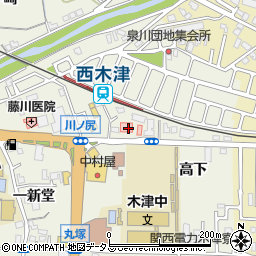 京都府木津川市相楽高下46周辺の地図