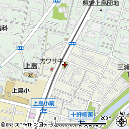静岡県浜松市中央区十軒町240周辺の地図