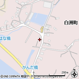 静岡県浜松市中央区白洲町3645周辺の地図