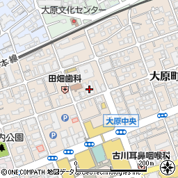 兵庫県芦屋市大原町20-21周辺の地図