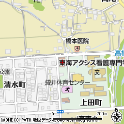 袋井市高南コミュニティセンター（きぼう館）周辺の地図