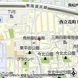 兵庫県尼崎市西立花町2丁目31-57周辺の地図