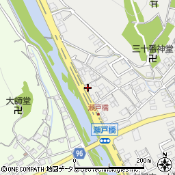 岡山県岡山市東区瀬戸町瀬戸608周辺の地図