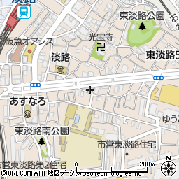 株式会社サニコン　大阪支店周辺の地図