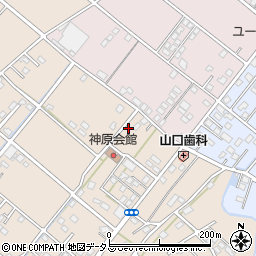 静岡県浜松市中央区神原町736周辺の地図