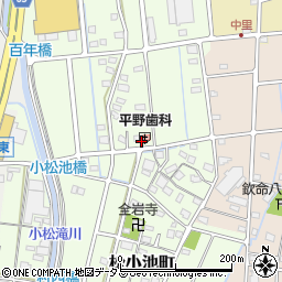平野歯科医院周辺の地図