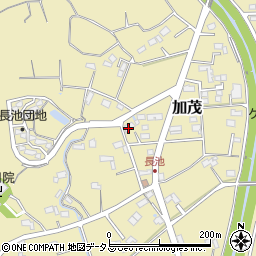 静岡県菊川市加茂3832周辺の地図