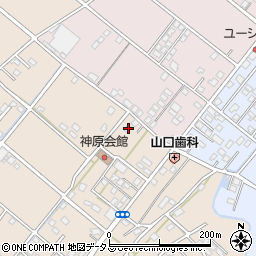 静岡県浜松市中央区神原町735周辺の地図