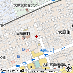 兵庫県芦屋市大原町20-20周辺の地図