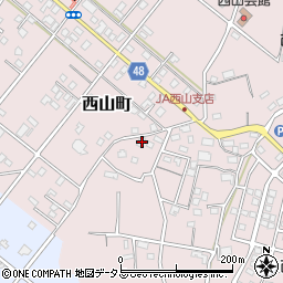 静岡県浜松市中央区西山町1819周辺の地図