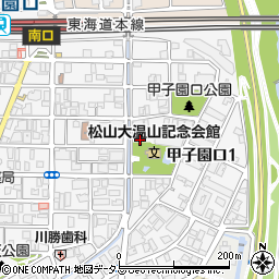 株式会社クレハ　甲子園寮周辺の地図