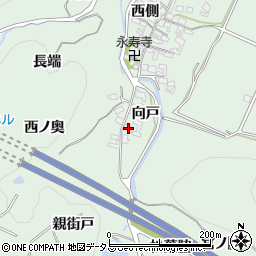 愛知県知多郡美浜町豊丘向戸周辺の地図