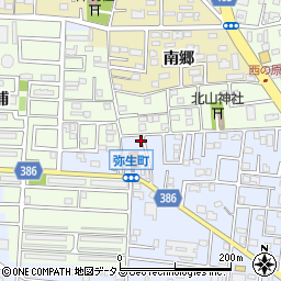 愛知県豊橋市弥生町東豊和4周辺の地図