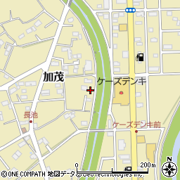 静岡県菊川市加茂3853周辺の地図