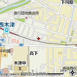 京都府木津川市相楽高下34-15周辺の地図