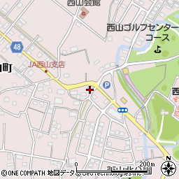 静岡県浜松市中央区西山町924周辺の地図