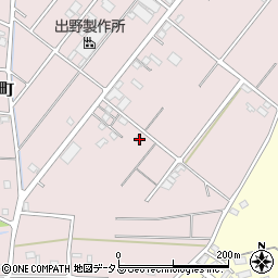 静岡県浜松市中央区西山町84周辺の地図