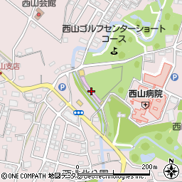 静岡県浜松市中央区西山町609周辺の地図