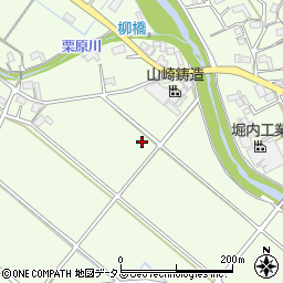 静岡県菊川市中内田周辺の地図